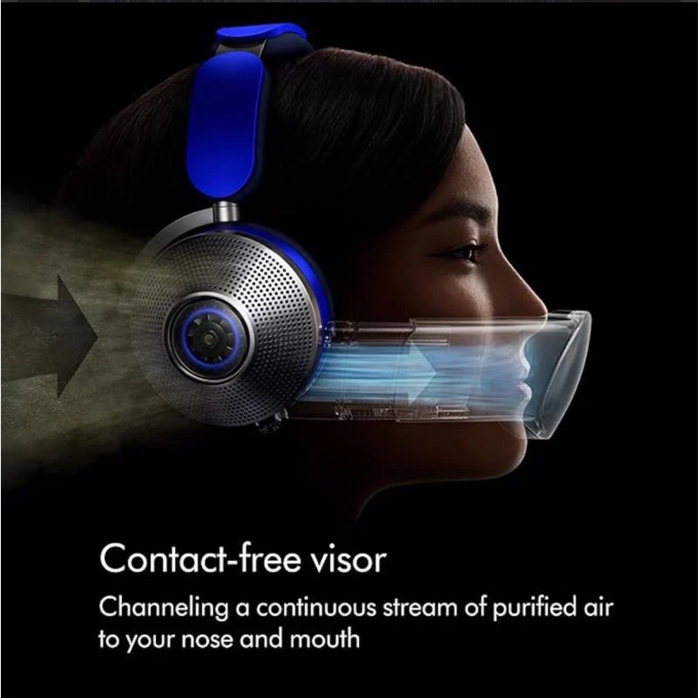 New Dyson Zone headphones with air purification with Quarter turn hard case - Picture 3 of 16